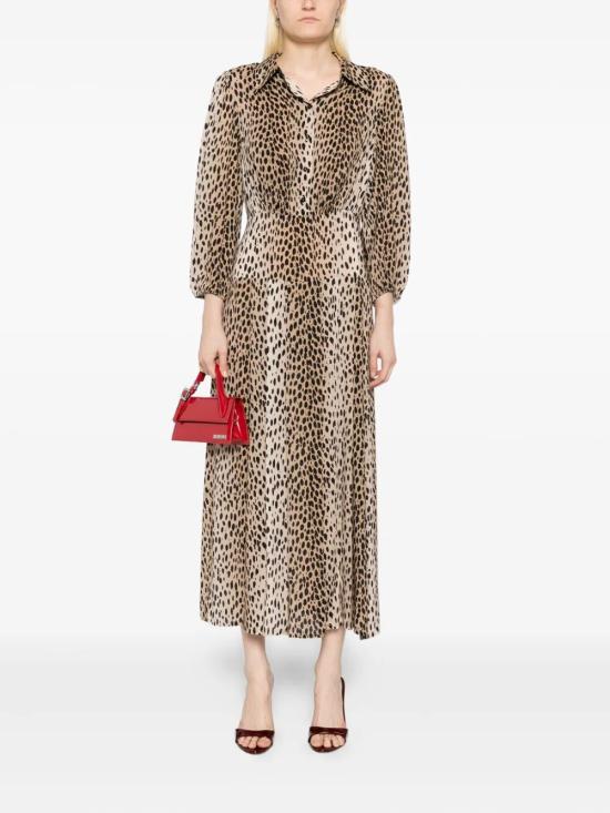 26SS 릭소 미디 원피스 010 00654 125 06046 ANTELOPE SPOT BLACK - RIXO