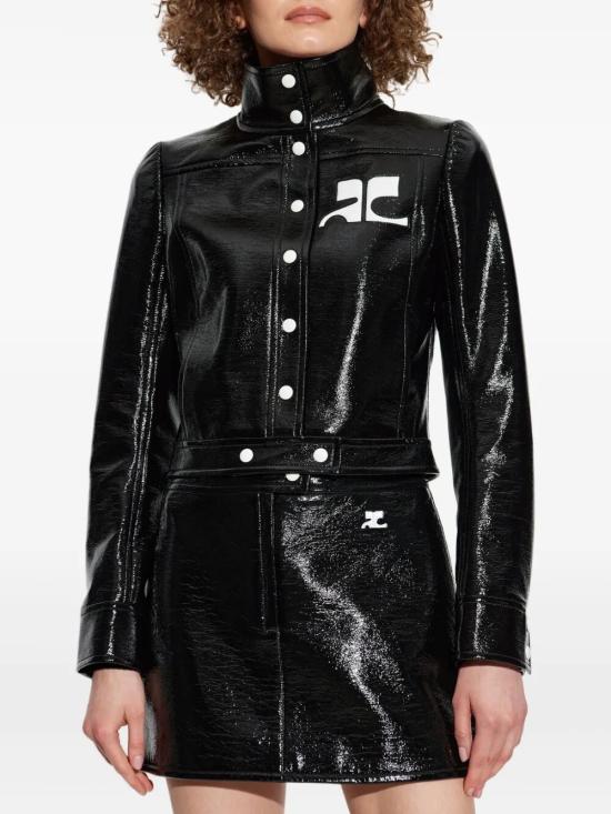 26SS 쿠레쥬 자켓 PERCBL005VY0014 098 9999 BLACK - COURREGES