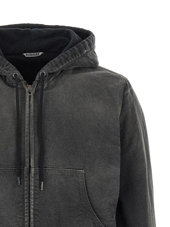 25FW 오라리 숏패딩 A25AB02CDFADEDBLACK Black - AURALEE