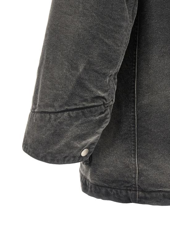 25FW 오라리 자켓 A25AB01CDFADEDBLACK Black - AURALEE