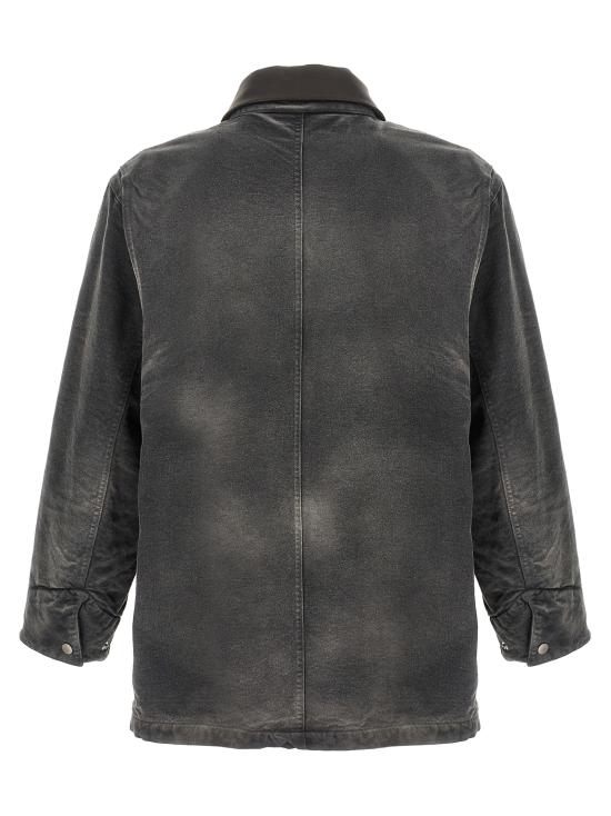 25FW 오라리 자켓 A25AB01CDFADEDBLACK Black - AURALEE