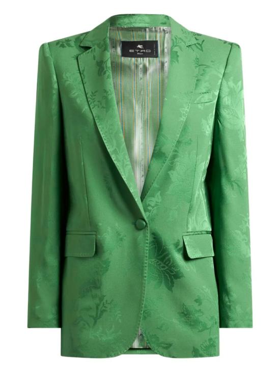 26SS 에트로 수트 자켓 WRCA0042 99TJDA0 V0396 BRIGHT GREEN