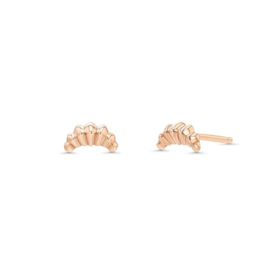  리지 맨들러 파인 주얼리 이어링 크루아상 스터드 귀걸이 - LIZZI MANDLER FINE JEWELRY