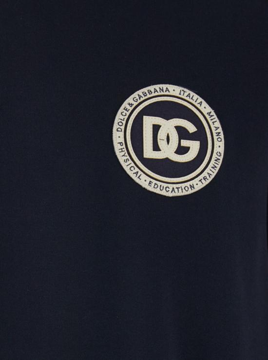 26SS 돌체앤가바나 반팔 티셔츠 G8PN9ZG7PZFB0665 Blu - DOLCE & GABBANA