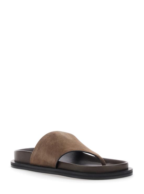 26SS 에이 에머리 뮬/슬리퍼 242321CEDARSUEDE Brown - A.EMERY