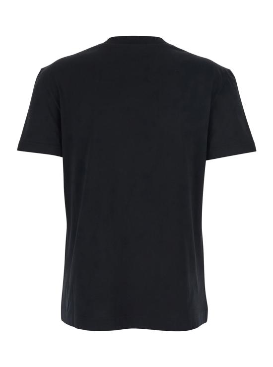 26SS 돌체앤가바나 DG 자수 & 라인스톤 저지 티셔츠 F8V42ZGDDL7N0000 Black - DOLCE & GABBANA
