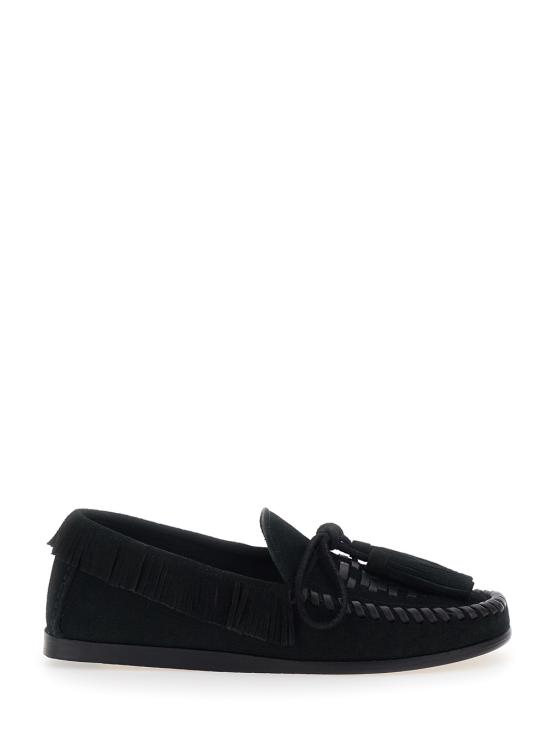 26SS 이자벨마랑 FITZA 피차 스웨이드 로퍼 MC0019FCC2A05S01BK Black
