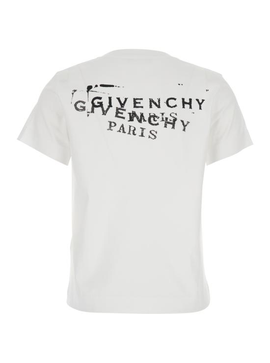 26SS 지방시 반팔 티셔츠 BW70FJP7A7100 White - GIVENCHY