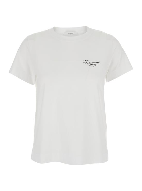 26SS 지방시 반팔 티셔츠 BW70FJP7A7100 White