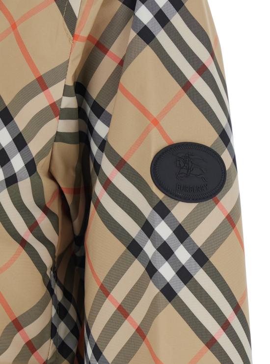 26SS 버버리 살콤 체크 후드 윈드브레이커 자켓 8110301B9368 Beige - BURBERRY