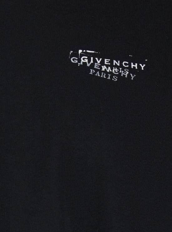 26SS 지방시 반팔 티셔츠 BM71NK3YSA001 Black - GIVENCHY
