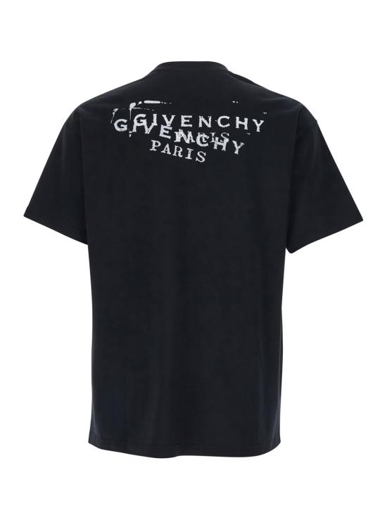 26SS 지방시 반팔 티셔츠 BM71NK3YSA001 Black - GIVENCHY