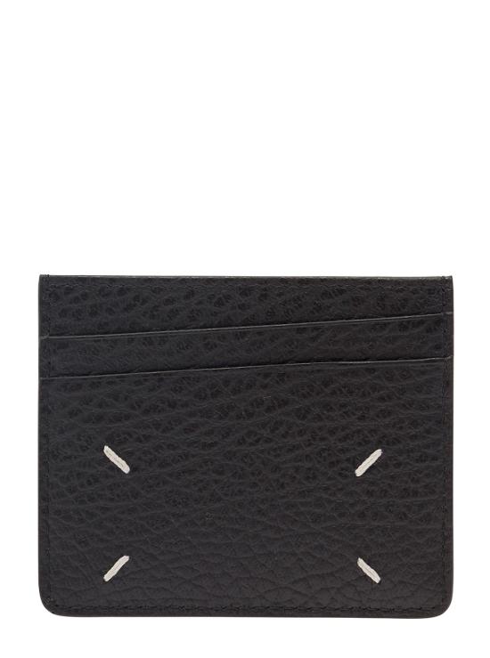 26SS 마르지엘라 4스티치 카드 홀더 SA1VX0006P4455T8013 Black - MAISON MARGIELA