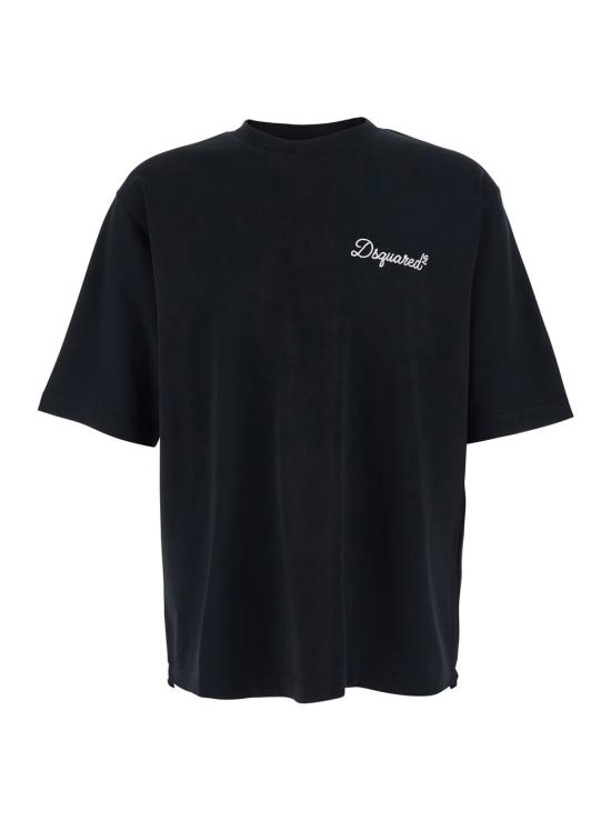 26SS 디스퀘어드2 반팔 티셔츠 S74GD1525D20106900 Black