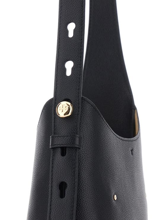 26SS 토리버치 로미 스몰 호보백 175172001 Black - TORY BURCH