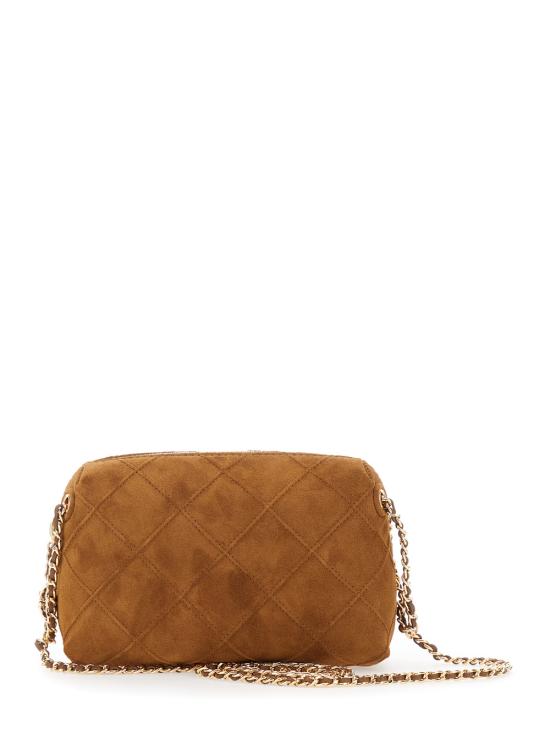 26SS 토리버치 플레밍 스웨이드 소프트 크로스백 178180200 Brown - TORY BURCH