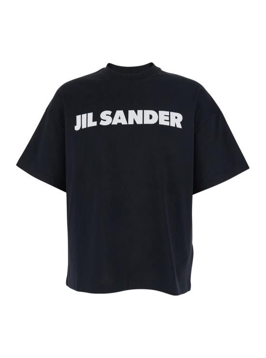26SS 질샌더 반팔 티셔츠 J22GC0221J20349001 Black