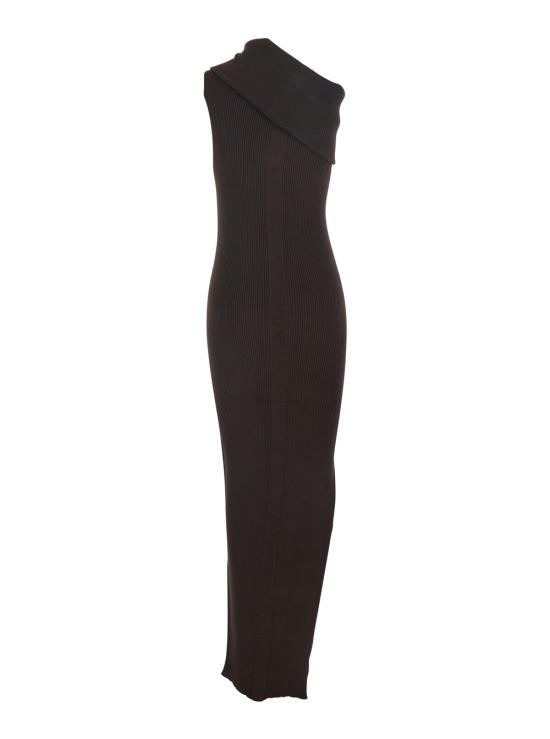 25FW 릭 오웬스 롱 원피스 RP02E4627RIBVI04 Brown - RICK OWENS