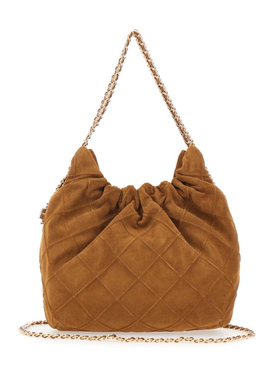 26SS 토리버치 플레밍 스웨이드 미니 체인 호보백 166066200 Brown - TORY BURCH