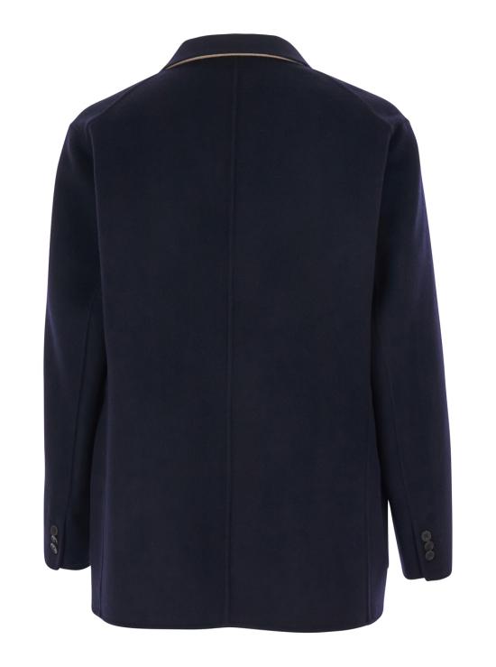 25FW 엠포리오 아르마니 코트 EM004350AF18229UB118 Blu - EMPORIO ARMANI