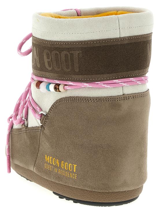 26SS 문부츠 아이콘 나일론 로우 부츠 80D1409730BL43 Multicolor - MOON BOOT