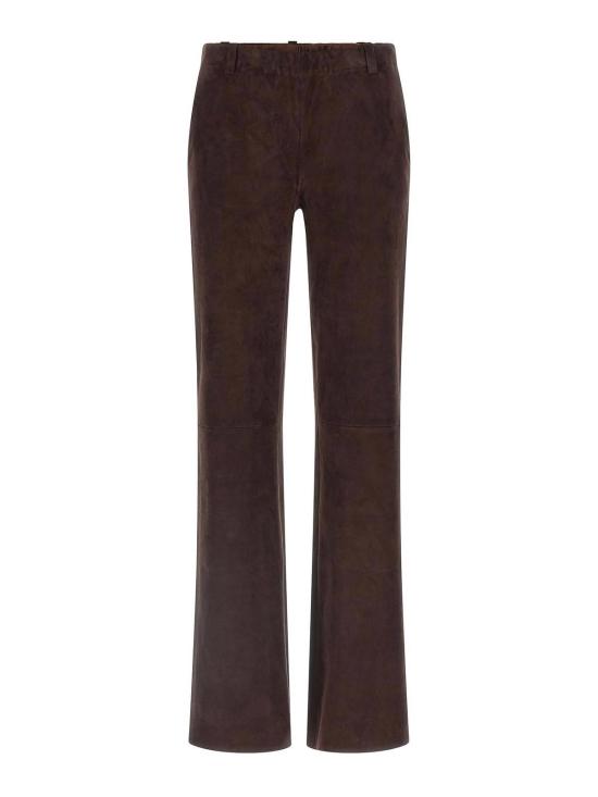 25FW 스툴스 가죽 자켓 OSWALDCASTOR BROWN