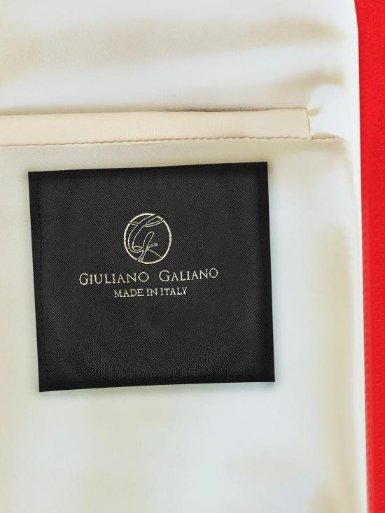 26SS 줄리아노 갈리아노 봄버 자켓 VARSITY NAPPAROSSO Red - GIULIANO GALIANO