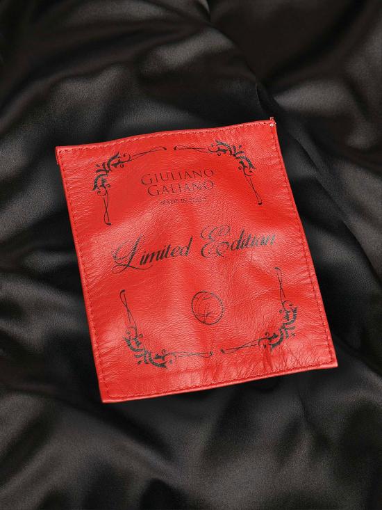 26SS 줄리아노 갈리아노 가죽 자켓 JULIUS CAESAR COCCONERO Black - GIULIANO GALIANO