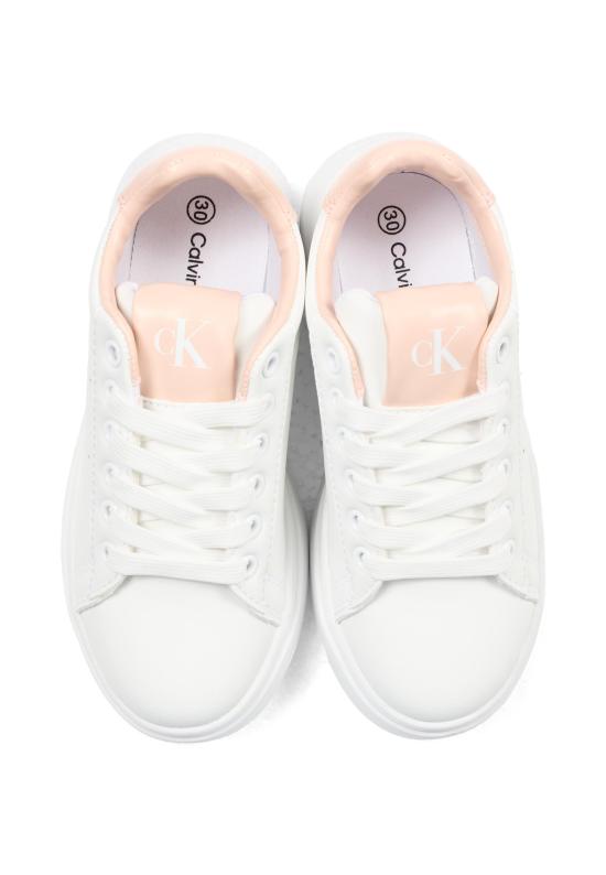 26SS [키즈] 캘빈클라인 스니커즈 V3A9 83221 1355A953 WHITE - CALVIN KLEIN