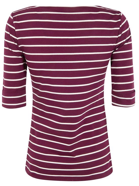 26SS 랄프 로렌 스웨터 200P03723001 DARK GARNET MASCARPONE CREAM - RALPH LAUREN