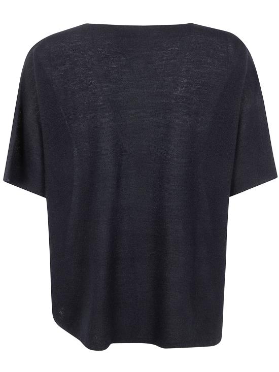 25FW 젠트리포르토피노 스웨터 D612SO 097 G0009 BLACK - GENTRY PORTOFINO