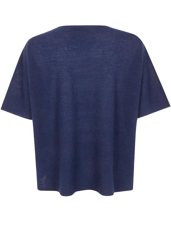 25FW 젠트리포르토피노 스웨터 D612SO 097 G0006 BLUE - GENTRY PORTOFINO