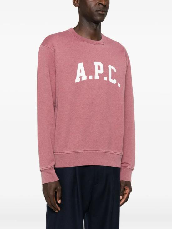 25FW 아페쎄 긴팔 티셔츠 COHKWH37012 GAV Red - A.P.C.