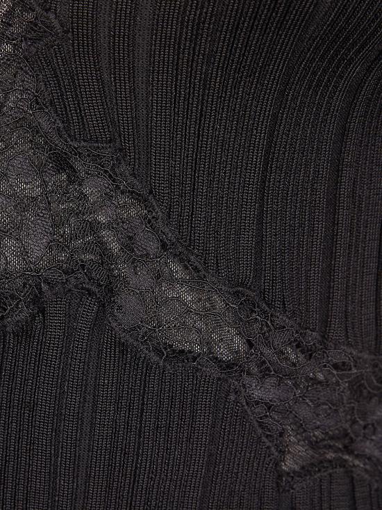 26SS 셀프 포트레이트 긴팔 티셔츠 RS26 176TB BLACK - SELF PORTRAIT