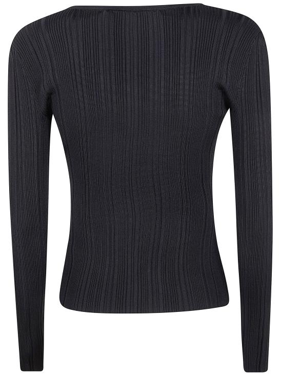 26SS 셀프 포트레이트 긴팔 티셔츠 RS26 176TB BLACK - SELF PORTRAIT