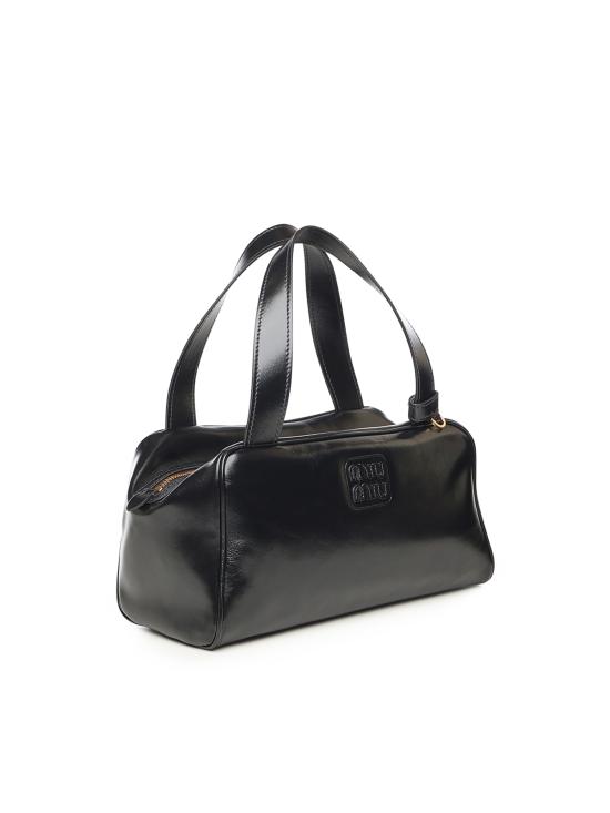 25FW 미우미우 토트백 5BB182 2IEOF0002 Black - MIU MIU