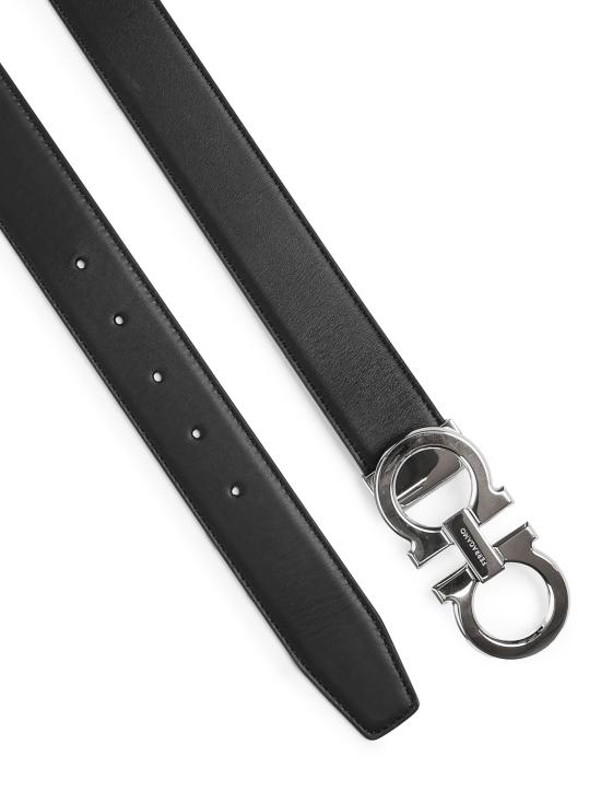 26SS 살바토레 페라가모 가죽 벨트 679710 686671014 Black - SALVATORE FERRAGAMO