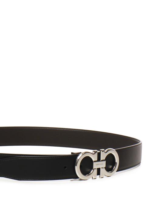 26SS 살바토레 페라가모 가죽 벨트 679710 686671014 Black - SALVATORE FERRAGAMO