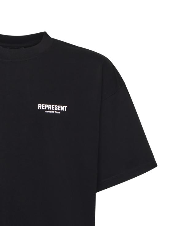 26SS 리프레젠트 반팔 티셔츠 OCM41114 001 Black - REPRESENT