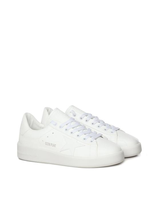 25FW 골든구스 퓨어 스타 스니커즈 GMF00197 F00395410100 White - GOLDEN GOOSE