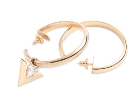 25FW 발렌티노 가라바니 이어링 7W0J0AW8 YCW9MN Golden - VALENTINO GARAVANI