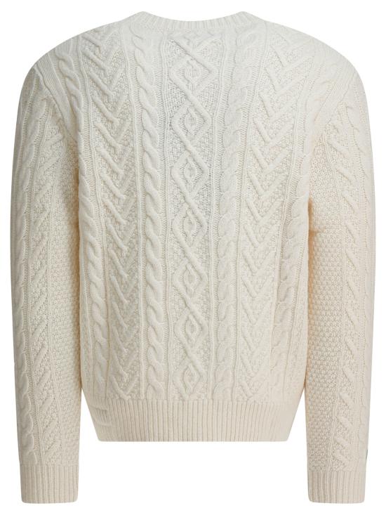 25FW 폴로 랄프로렌 스웨터 710982823001CREAM COMBO White - POLO RALPH LAUREN