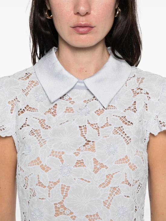 26SS 셀프 포트레이트 숏 원피스 RS26 171S BLUE - SELF PORTRAIT