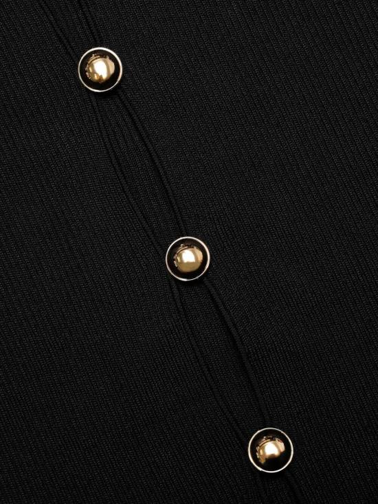 26SS 셀프 포트레이트 가디건 RS26 138TA BLACK - SELF PORTRAIT