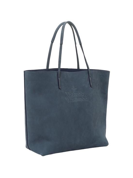 25FW 비비안웨스트우드 토트백 4205007OU L00CCK406 DENIM BLUE - VIVIENNE WESTWOOD