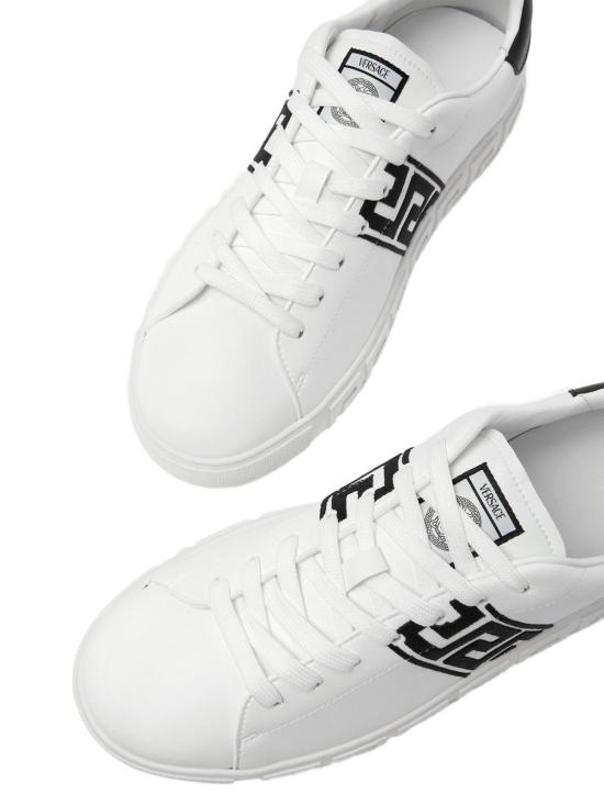 26SS 베르사체 그레카 로고 스니커즈 1014460 1A007762W020 White - VERSACE