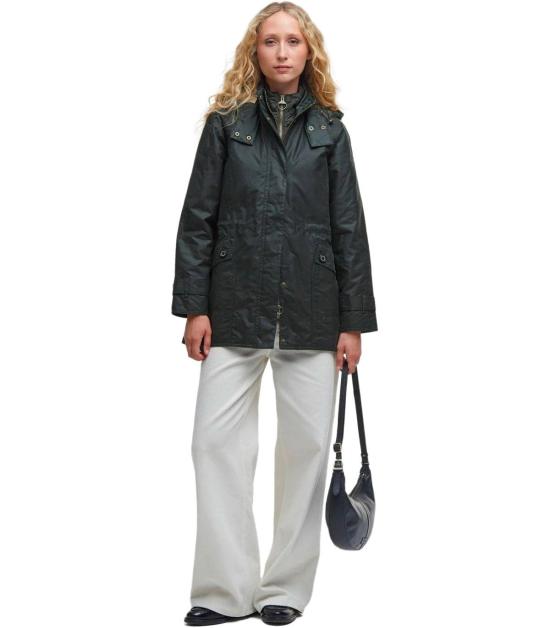 26FW 바버 캐니치 왁스 재킷 LWX1179 LWX SG51 8 Green - BARBOUR