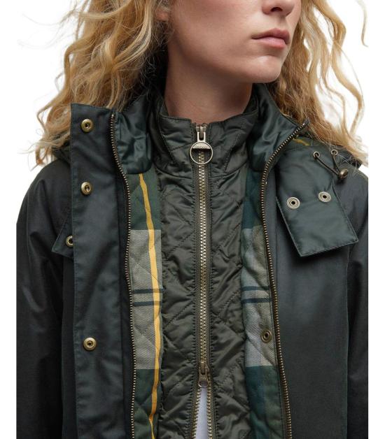 26FW 바버 캐니치 왁스 재킷 LWX1179 LWX SG51 8 Green - BARBOUR