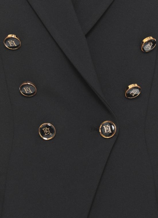 25FW 엘리자베타프랜치 수트 자켓 GI17456E2 110 Black - ELISABETTA FRANCHI