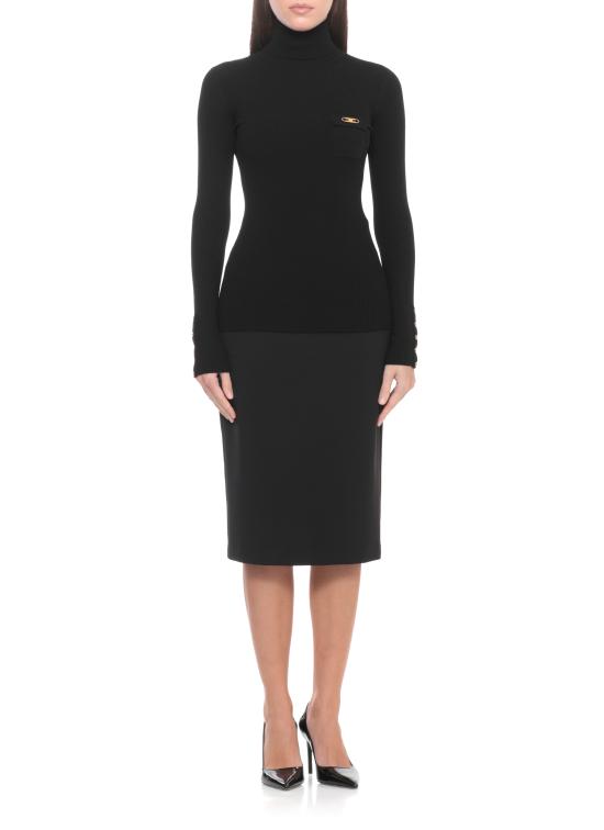 25FW 엘리자베타프랜치 터틀넥 MK11B56E2 110 - ELISABETTA FRANCHI